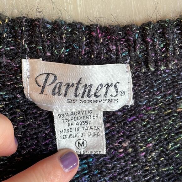 Vintage 90’s Y2K Partners grannycore cardigan - Picture 5 of 9